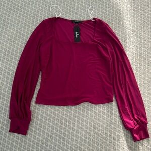 Lulu’s Cropped Long Sleeve NWT